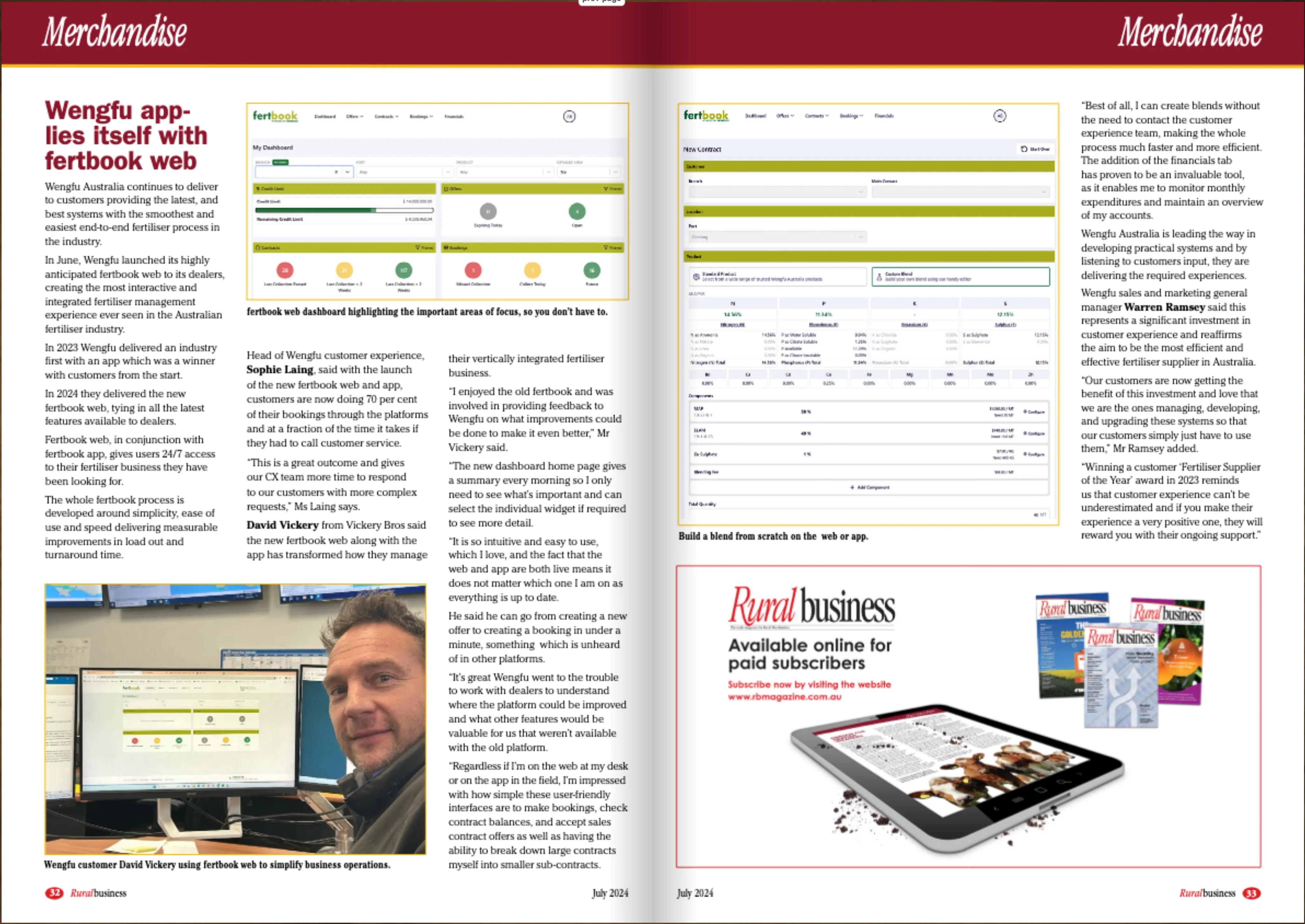 Rural business magazine